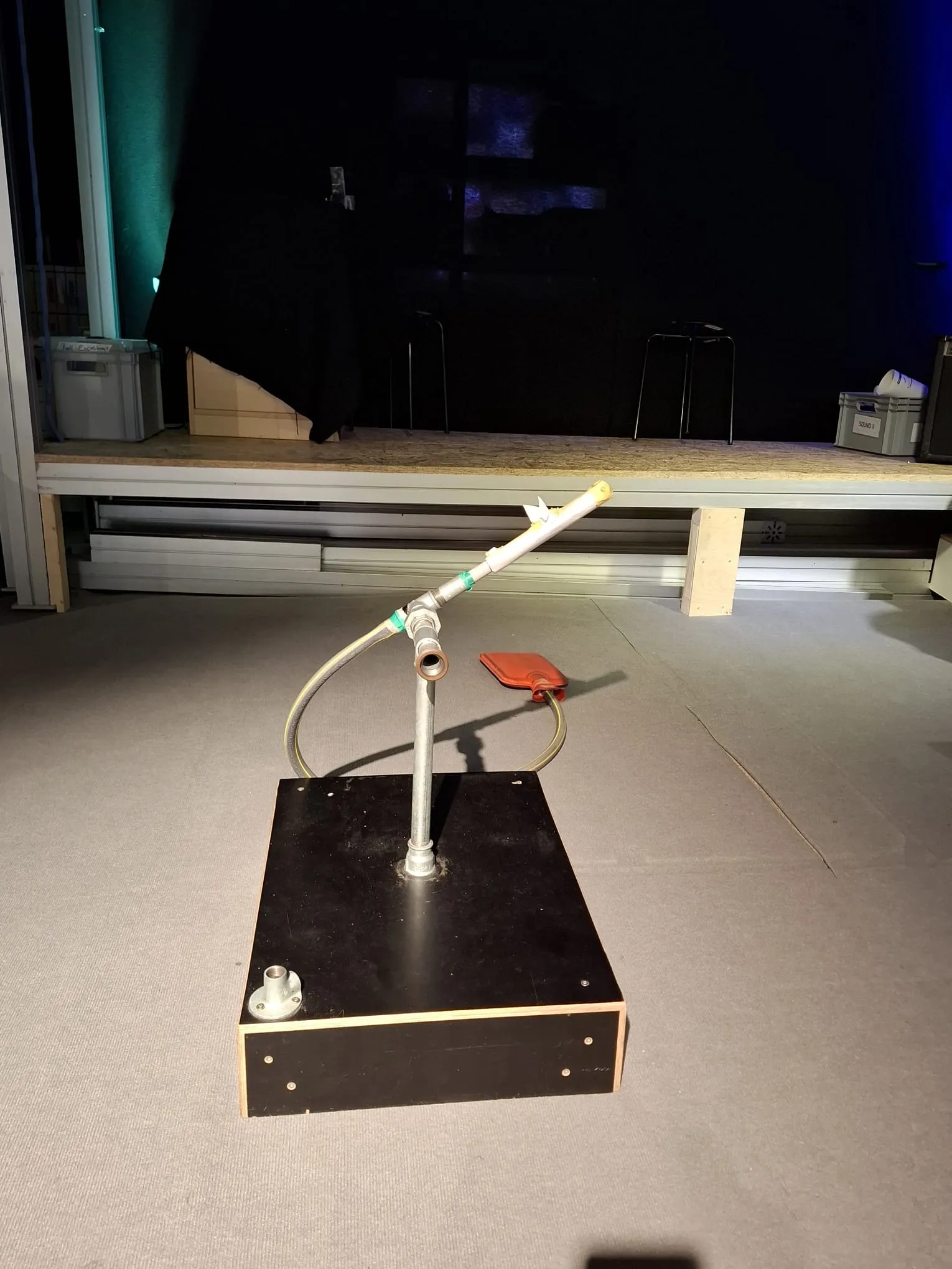Rakete, Exponat im Pop-up Science Center