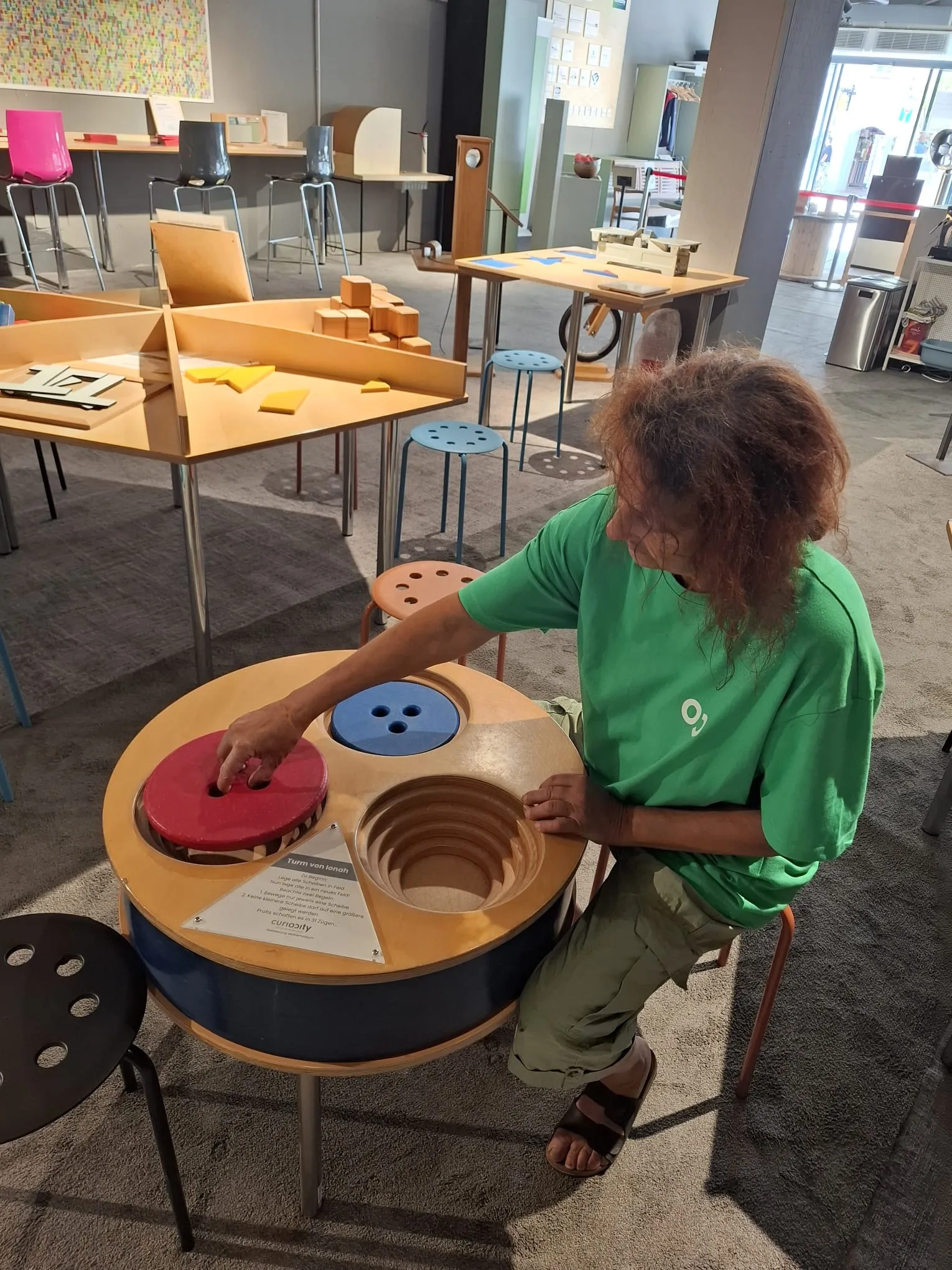 Turm von Ionah, Exponat im Pop-up Science Center