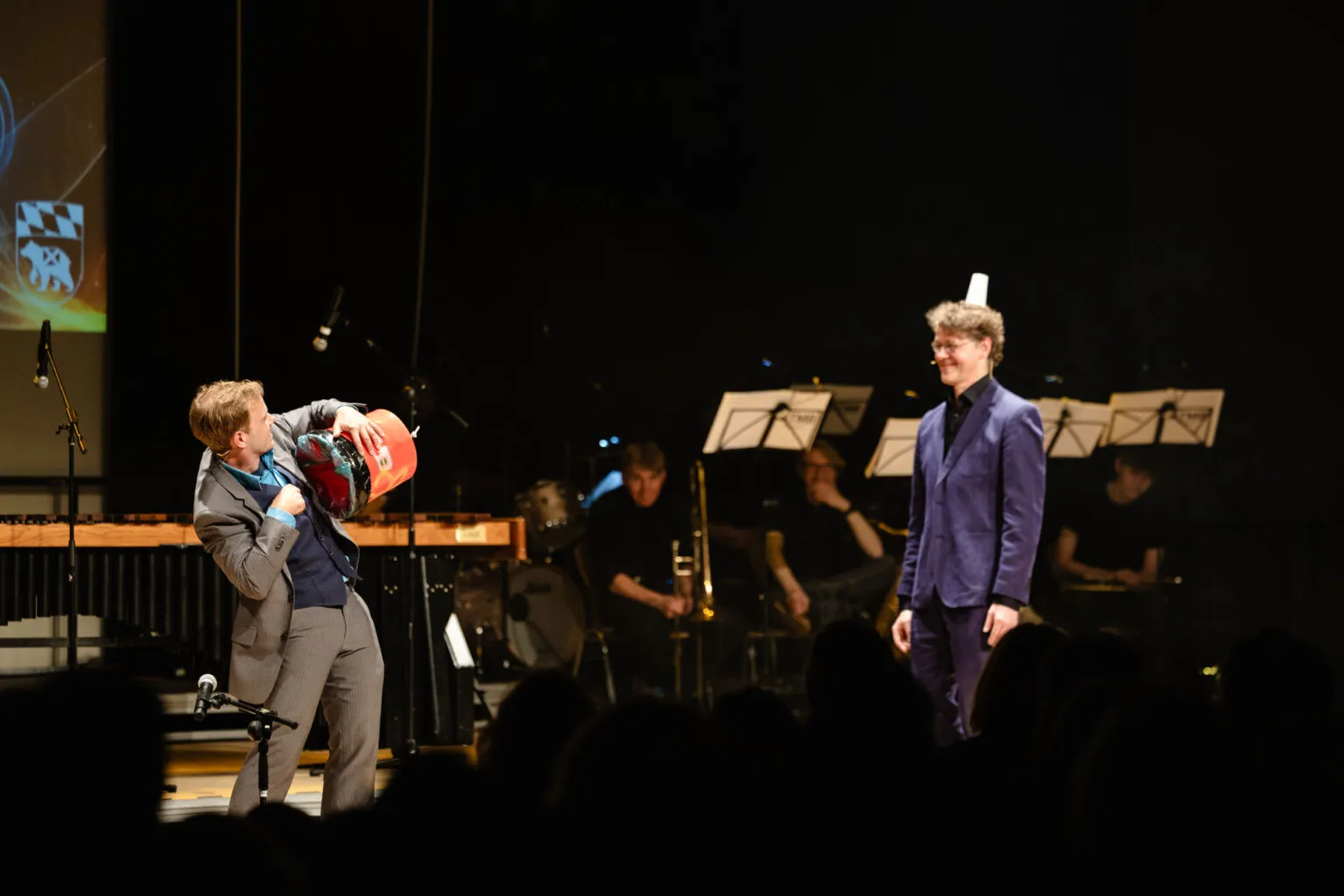 Szene auf der Bühne bei Sound of Science