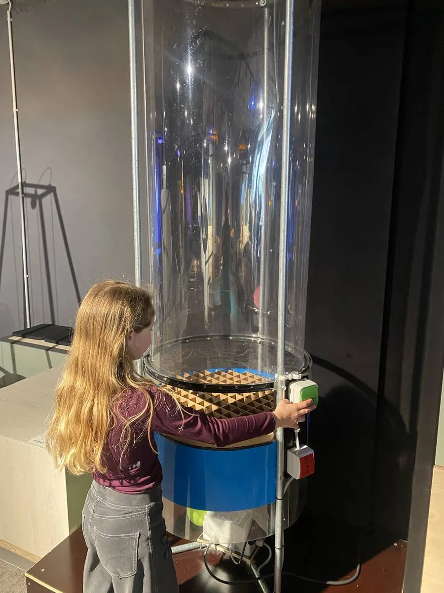 Windtube, Exponat im Pop-up Science Center